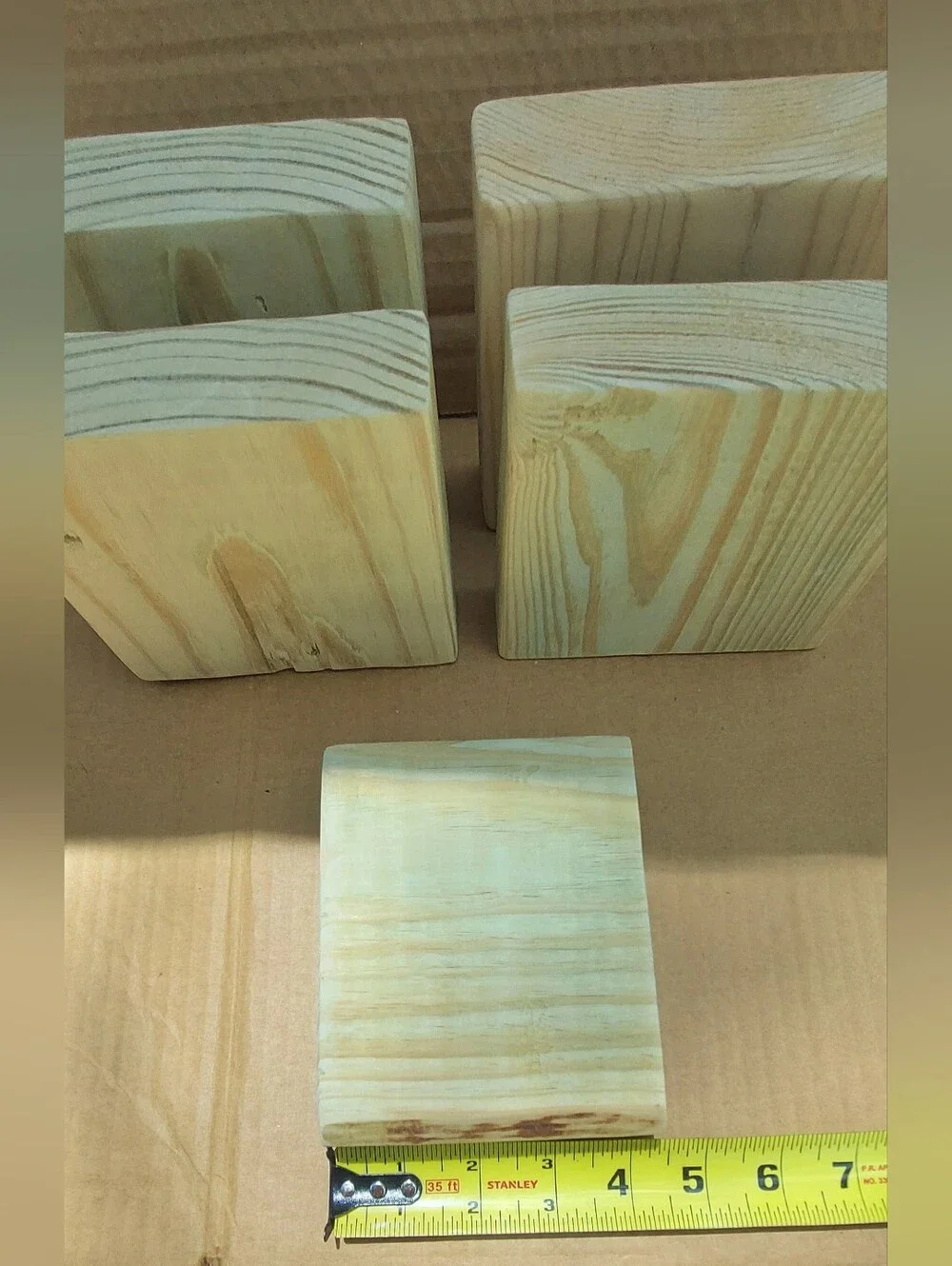 5 Assorted Wood Pieces